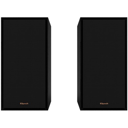 Klipsch Reference R-50M Bookshelf Speakers, Black, Pair [1]