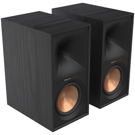 Klipsch Reference R-60M Bookshelf Speakers, Black, Pair [1]