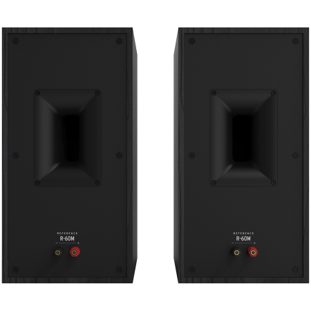 Klipsch Reference R-60M Bookshelf Speakers, Black, Pair [2]