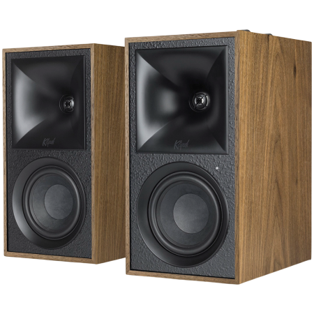 Klipsch The Fives Powered Speakers (Walnut, Pair) [1]