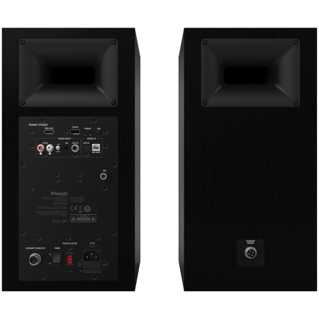 Klipsch The Sevens Powered Speakers (Matte Black, Pair) [2]