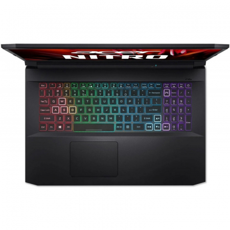 Laptop Gaming Acer Nitro 5 AN517-54 cu procesor Intel® Core™ i7-11800H pana la 4.60 GHz, 17.3" QHD IPS 165Hz, 1TB SSD, NVIDIA® GeForce RTX™ 3060 6GB, Windows 11 Home [2]