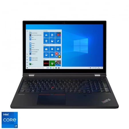 Notebook Business - Laptop Lenovo 15.6'' ThinkPad T15g Gen 2, FHD IPS, Procesor Intel® Core™ i7-11800H (24M Cache, up to 4.60 GHz), 16GB DDR4, 512GB SSD, GeForce RTX 3070 8GB, Win 10 Pro, Black