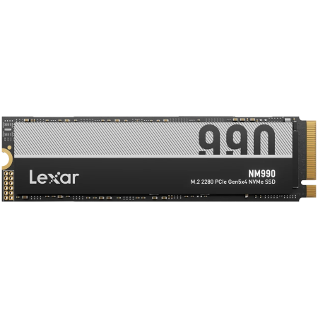 SSD - LEXAR NM990 2TB PCIe Gen5 x4 M.2 NVMe up to 14000 MB/s read and 10000 MB/s write