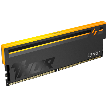 Lexar THOR 2.0 16GB DDR5 6000 CL36 1.3V Memory with heatsink and RGB lighting, Black Color, Single pack [1]