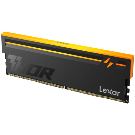 Lexar THOR 2.0 16GB DDR5 6000 CL36 1.3V Memory with heatsink and RGB lighting, Black Color, Single pack [2]