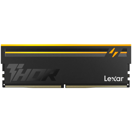 Memorii - Lexar THOR 2.0 16GB DDR5 6000 CL36 1.3V Memory with heatsink and RGB lighting, Black Color, Single pack