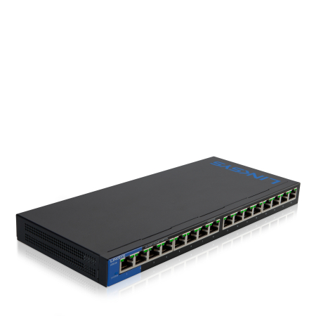 Retelistica & Supraveghere - Linksys 16-Port Business Desktop Gigabit PoE+ Switch
