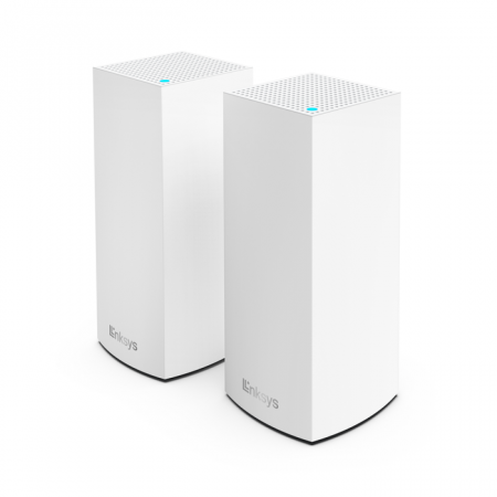 Router - Linksys Atlas Pro 6 Whole-Home Mesh Wifi 6 MX5502 AX5400 Dual Band 2-Pack - White