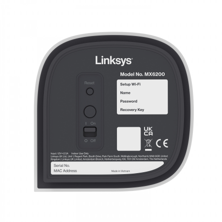 Linksys Velop MX6201 Tri-Band Mesh WiFi 6E Router [7]