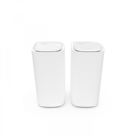 Linksys Velop MX6202 Tri-Band Mesh WiFi 6E System, 2-Pack [1]