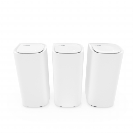 Router - Linksys Velop MX6203 Tri-Band Mesh WiFi 6E System, 3-Pack