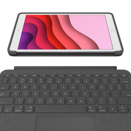 Logitech Combo Touch Detachable backlit keyboard case for iPad (7th, 8th, and 9th gen) - Graphite - UK [1]
