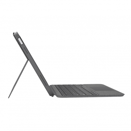 Logitech Combo Touch Detachable backlit keyboard case with trackpad and Smart Connector for iPad (10th gen) - Oxford Grey - UK [2]