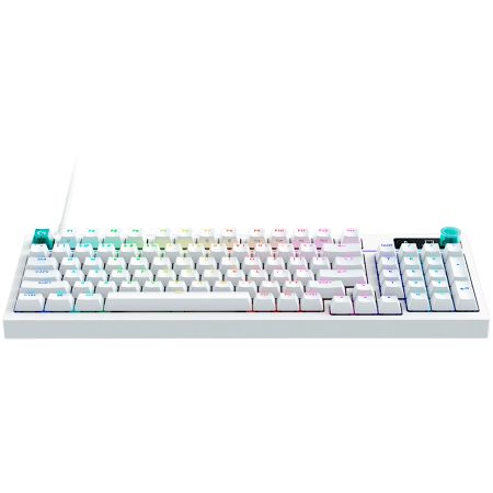 LOGITECH G316 X 98 Wired Gaming Keyboard - WHITE - US INT'L - USB - EMEA28i - 935 - TACTILE [1]