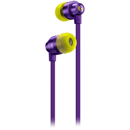 Microfoane & Casti Gaming - LOGITECH G333 Wired Gaming Earphones - PURPLE - 3.5 MM