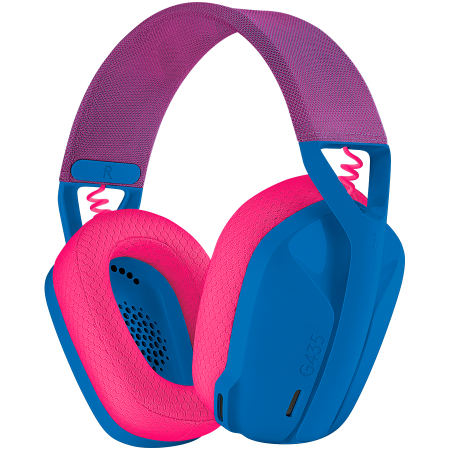 Microfoane & Casti Gaming - LOGITECH G435 LIGHTSPEED Wireless Gaming Headset - BLUE - 2.4GHZ- EMEA - 914
