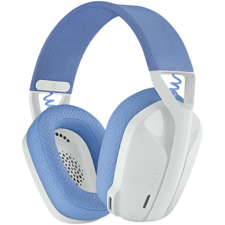 Microfoane & Casti Gaming - LOGITECH G435 LIGHTSPEED Wireless Gaming Headset - WHITE - 2.4GHZ - EMEA - 914