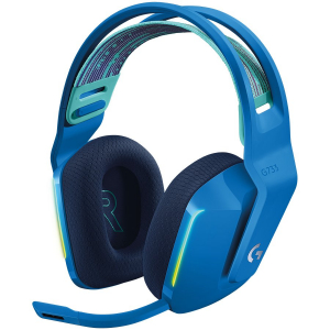 Microfoane & Casti Gaming - LOGITECH G733 LIGHTSPEED Wireless RGB Gaming Headset - BLUE