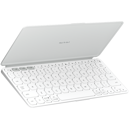 iPad accessories - LOGITECH Keys-To-Go 2 - PALE GREY - US INT'L - BT - INTNL-948 - UNIVERSAL