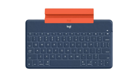 Logitech Keys-To-Go Classic Keyboard with iPhone Stand - Blue - US [2]