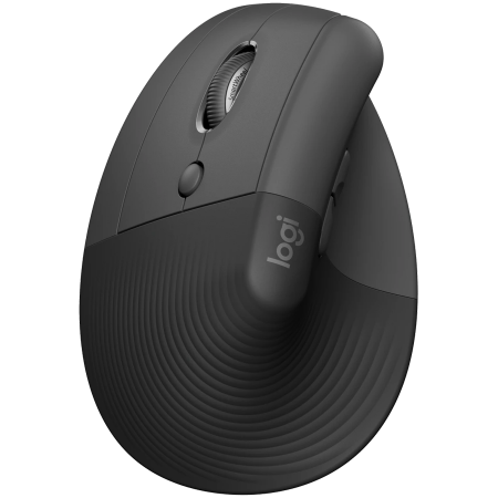 Mouse - LOGITECH Lift Left Bluetooth Vertical Ergonomic Mouse - GRAPHITE/BLACK