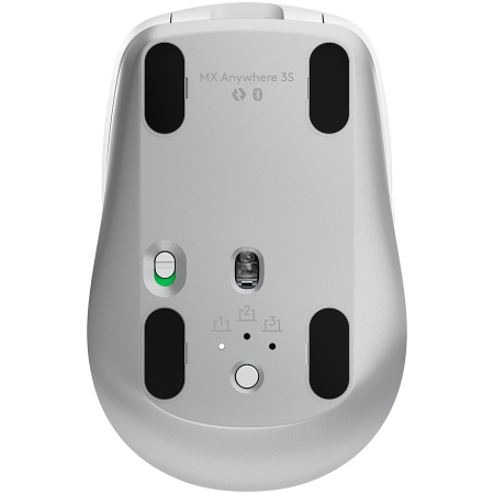 Logitech MX Anywhere 3S for Mac Compact Wireless Performance Mouse - Pale Grey [5]