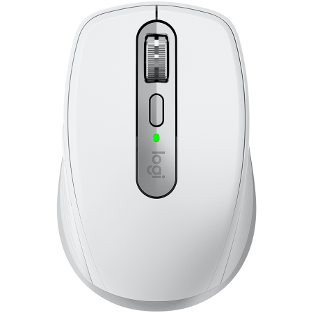 Mouse - Logitech MX Anywhere 3S for Mac Compact Wireless Performance Mouse - Pale Grey