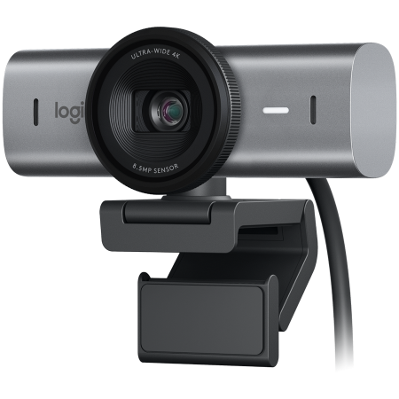 Camere Web - LOGITECH MX Brio 4K Ultra HD Webcam - GRAPHITE - 2.4GHZ - EMEA28-935 - B2C