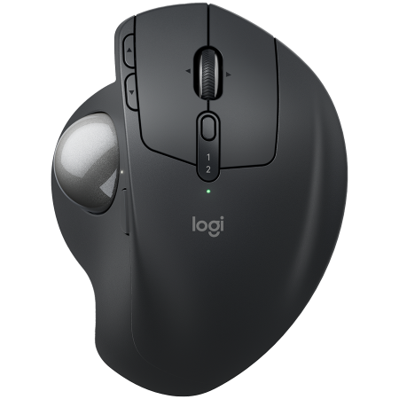 Mouse - LOGITECH MX Ergo S Advanced Wireless Trackball - GRAPHITE - 2.4GHZ/BT - EMEA28-935 - EMEA