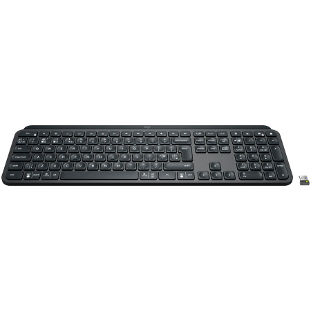 LOGITECH MX Keys Bluetooth Illuminated Keyboard - GRAPHITE- US INT'L - B2B [1]