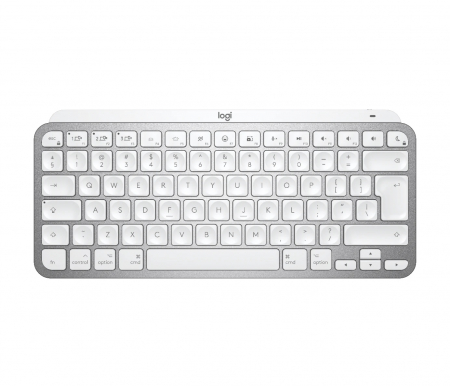Sisteme PC & Periferice - Logitech MX Keys Mini For Mac Minimalist Wireless Illuminated Keyboard - Pale Grey - US