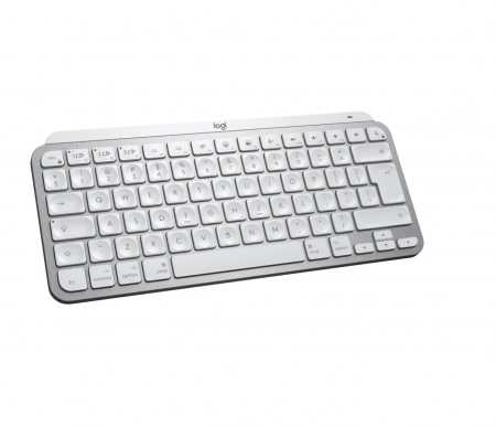 Logitech MX Keys Mini For Mac Minimalist Wireless Illuminated Keyboard - Pale Grey - US [1]