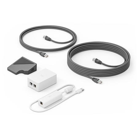 Echipamente multimedia - LOGITECH PoE Injector with plug set - OFF WHITE - OTHER - WW - POE INJECTOR W/ PLUG SET