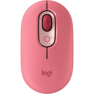 Mouse - Mouse Logitech POP Wireless & Bluetooth Heartbreaker Rose