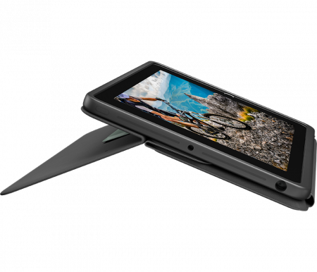 Logitech Rugged Folio Ultra-protective keyboard case with Smart Connector for iPad (7th, 8th and 9th gen) - Graphite - UK [4]