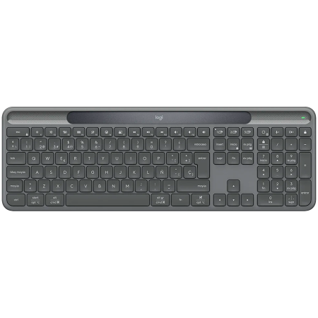 Periferice - LOGITECH Slim Solar+ - GRAPHITE - US INT'L - 2.4GHZ/BT - INTNL-973 - UNIV B2C