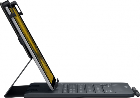 Logitech Universal Folio Keyboard case with Bluetooth for 9-10 inch Apple, Android, Windows tablets for 9-10 inch tablets - Black - UK [1]