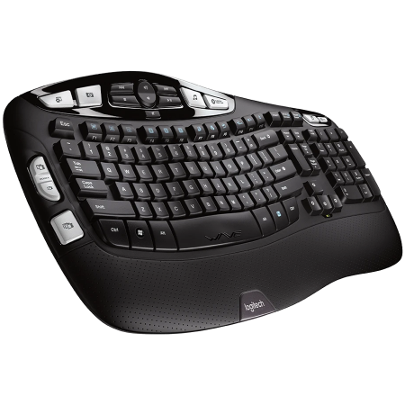 LOGITECH Wave Bluetooth ergonomic keyboard - GRAPHITE - US INT'L [2]