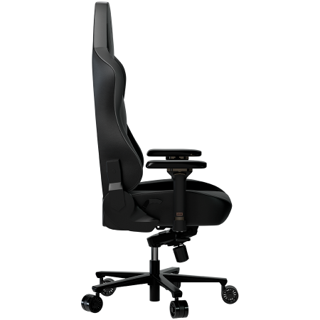 LORGAR Base 311, Gaming chair, PU eco-leather, 1.8 mm metal frame, multiblock mechanism, 4D armrests, 5 Star aluminium base, Class-4 gas lift, 75mm PU casters, Black + grey [2]