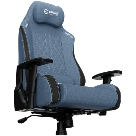 LORGAR CHA41, Ergonomic Gaming Chair Advanced, premium anti-stain fabric, Blue [16]