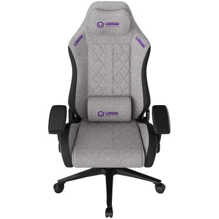 LORGAR CHA41, Ergonomic Gaming Chair Advanced, premium anti-stain fabric, Grey [1]