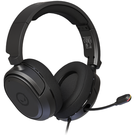 Microfoane & Casti Gaming - LORGAR Kaya 360, USB Gaming headset with microphone, CM108B, Plug&Play, USB-A connection cable 2m, fabric ear pads, size: 192*184.7*88mm, 0.314kg, black