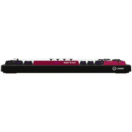 LORGAR KBP7075W, Wireless 75% Mechanical Gaming Keyboard Pro, Black/red, EN layout [4]