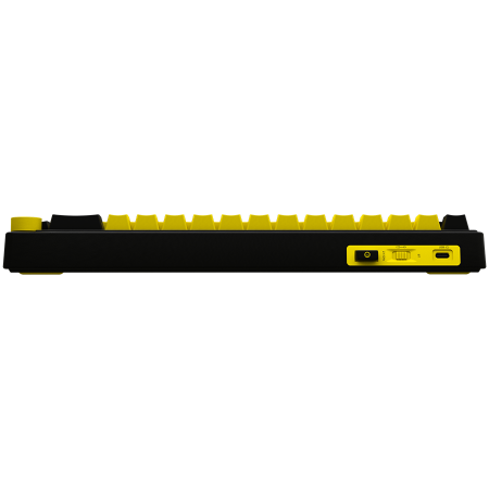 LORGAR KBP70MW, Wireless 65% Mechanical Gaming Keyboard Pro, Black/yellow, EN layout [5]