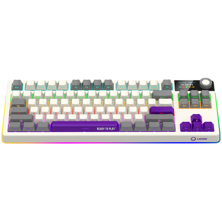LORGAR KBP70TKLW, Wireless TKL Mechanical Gaming Keyboard Pro, Beige, EN layout [2]