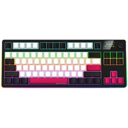 Gaming PC & Console - LORGAR KBP70TKLW, Wireless TKL Mechanical Gaming Keyboard Pro, Black/red, EN layout