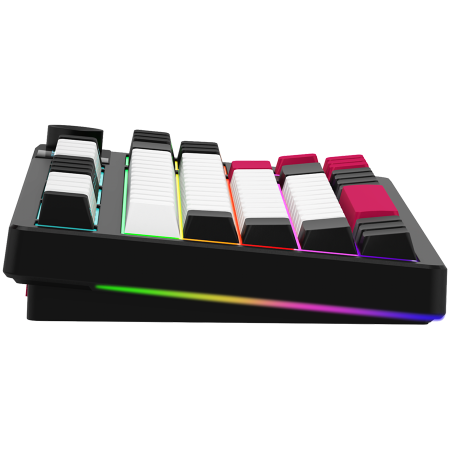 LORGAR KBP70TKLW, Wireless TKL Mechanical Gaming Keyboard Pro, Black/red, EN layout [3]