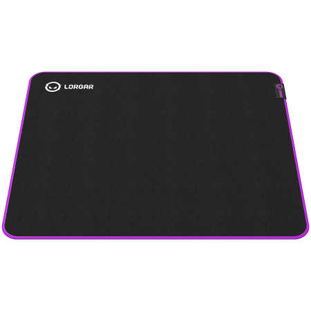 Lorgar Main 315, Gaming mouse pad, High-speed surface, Purple anti-slip rubber base, size: 500mm x 420mm x 3mm, weight 0.39kg [3]