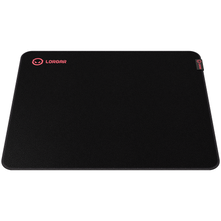 Lorgar Main 325, Gaming mouse pad, Precise control surface, Red anti-slip rubber base, size: 500mm x 420mm x 3mm, weight 0.4kg [3]